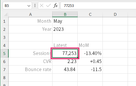 data xlsx